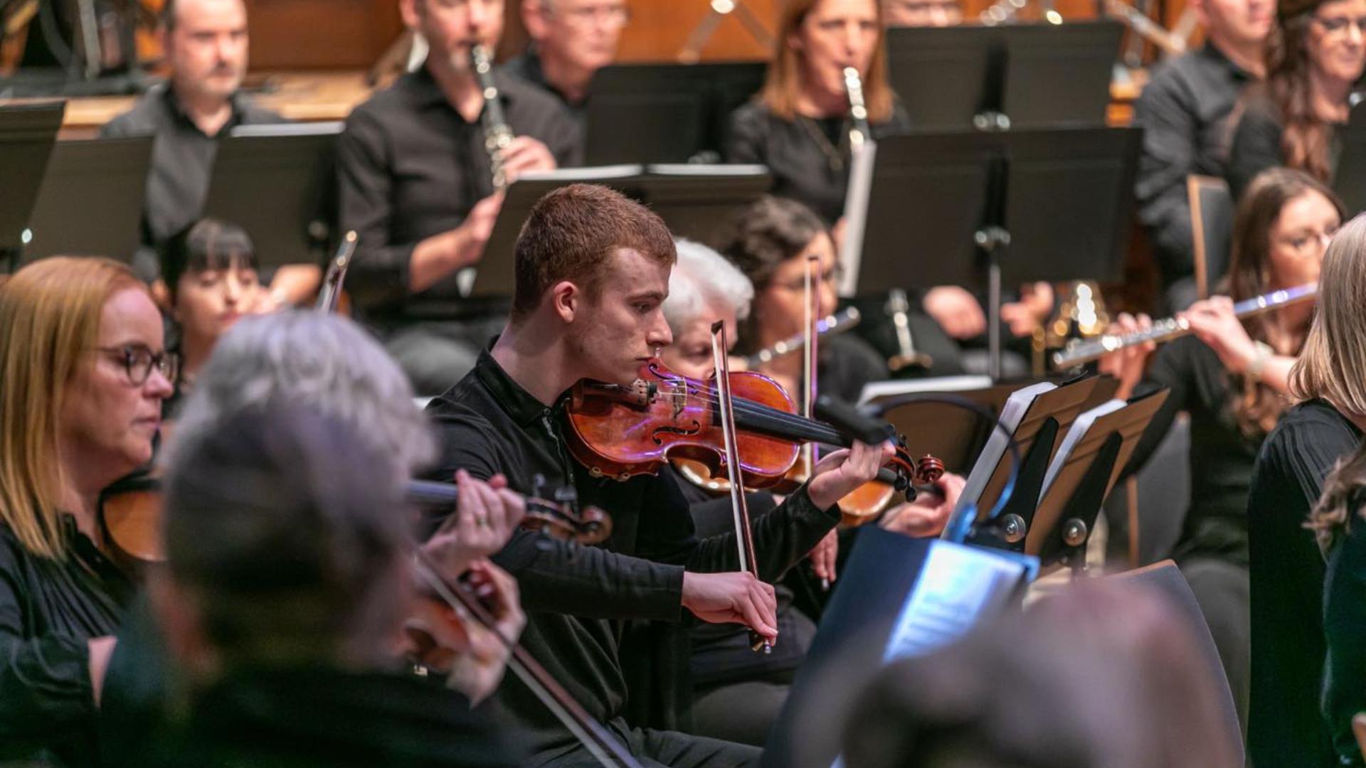 Orchestra Northwest performing at The Guildhall