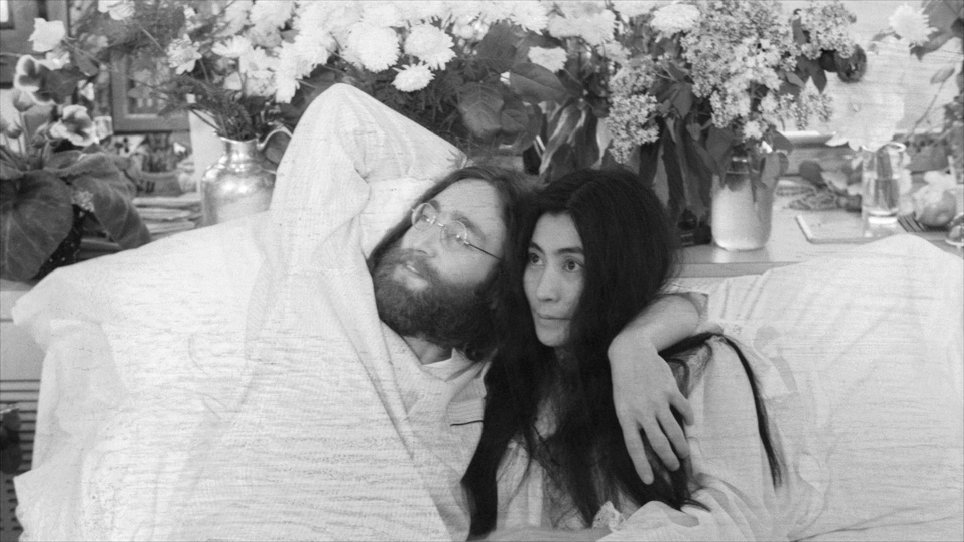 John Lennon and Yoko Ono together
