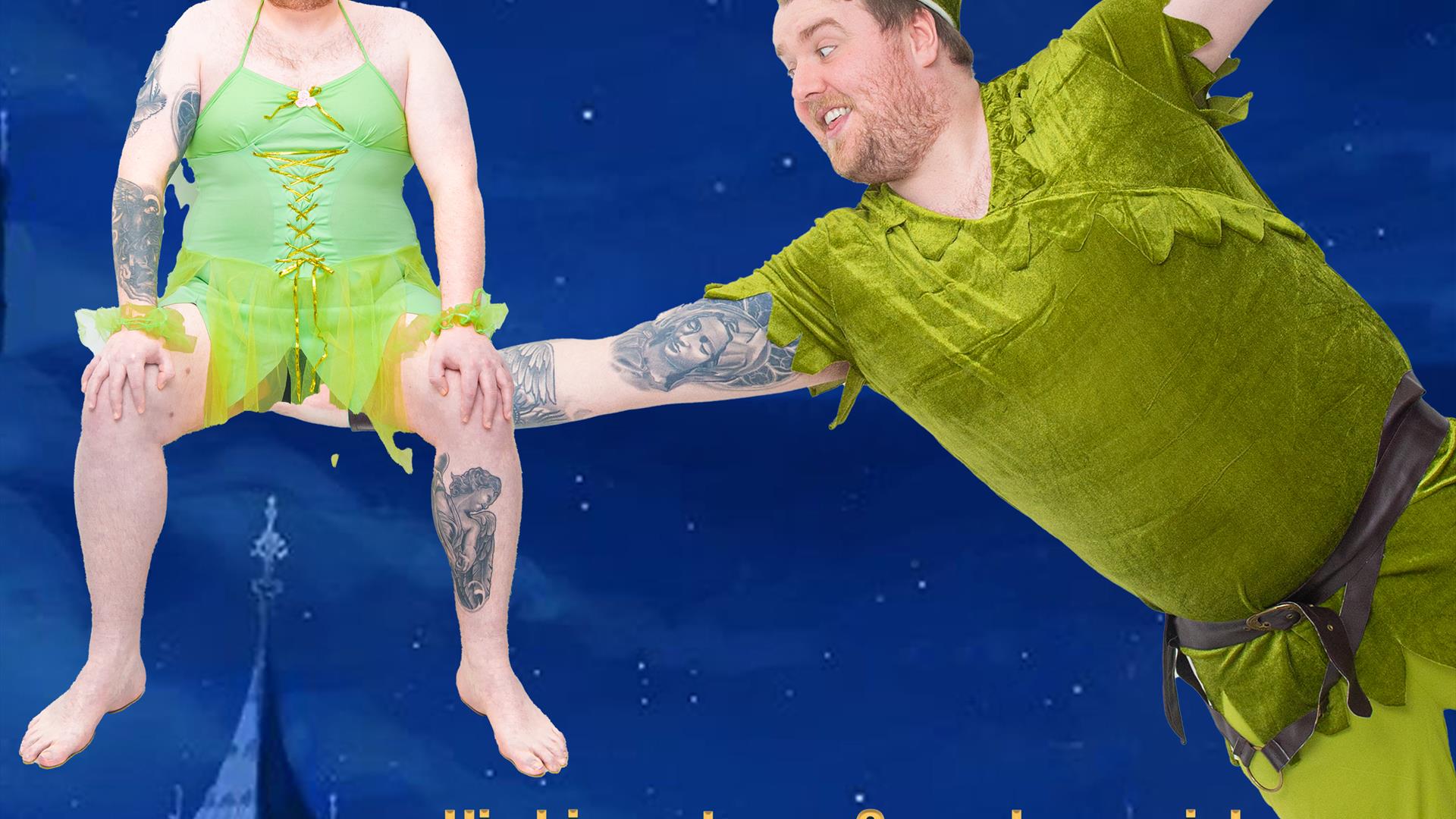 image of Max Roddy dressed as Peter Pan