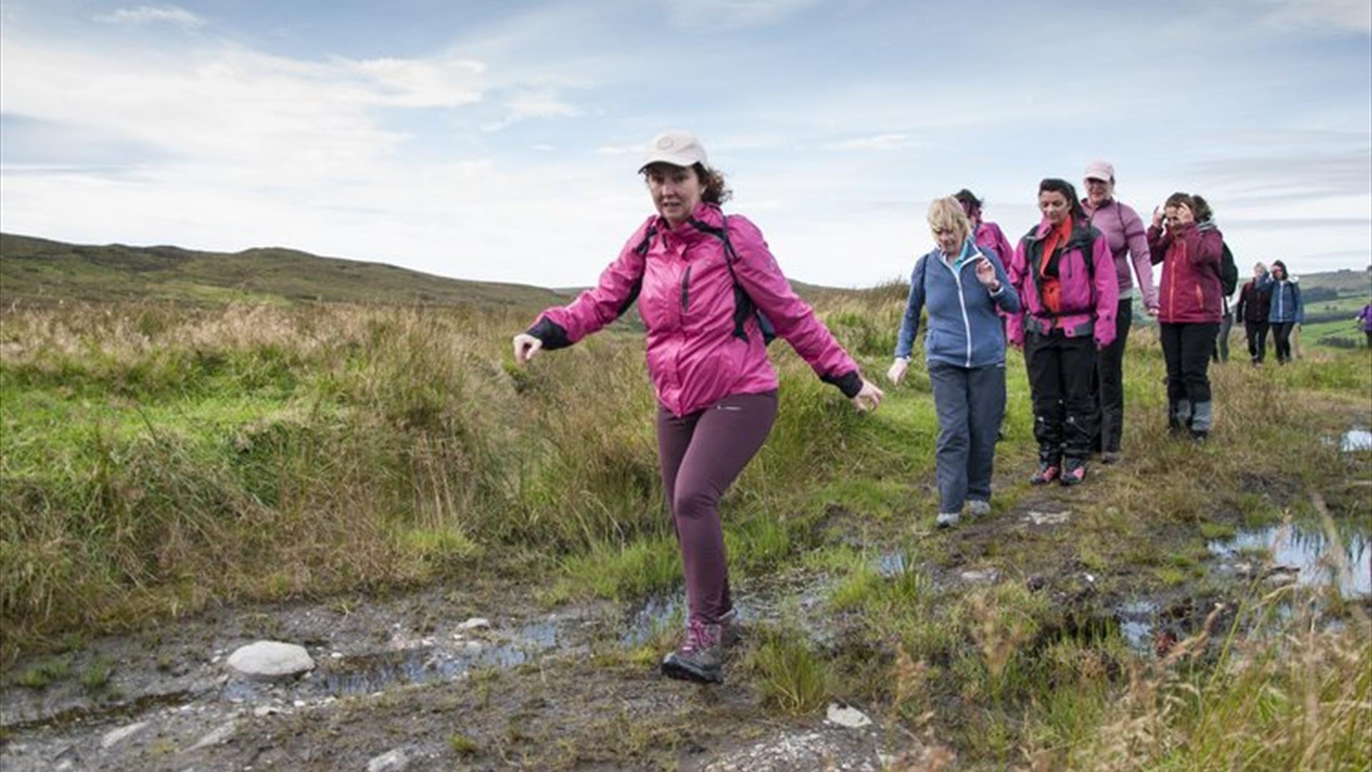 Sperrins and Killeter Walking Festival: Challenging: ‘Saints and Sinners-  the origins of Badoney’ Carnanelly- Ougthmore- Goles 12km