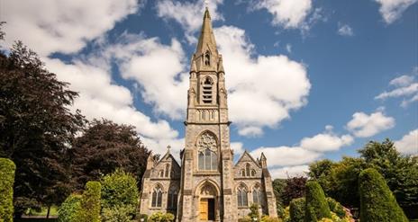 exterior image of front of Church of the Immaculate Conception