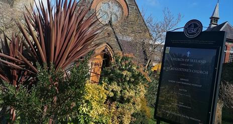 Exterior view of St Augustine's Church.