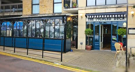 The Exterior of Pickled Duck Café on the Quay