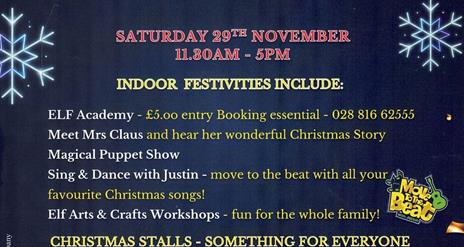 Newtonstewart Christmas light switch on