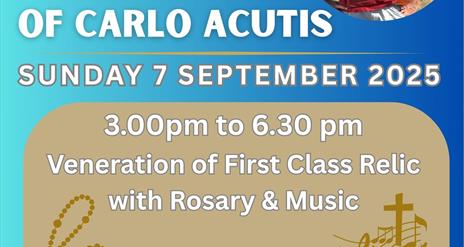 Canonisation of Carlo Acutis Celebrations
