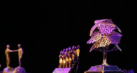 Image of the prestigious Oak Tree of Derry International Competition Trophy along with additional awards
