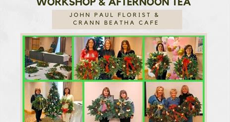 Christmas Wreath Making Masterclass with John Paul Florist