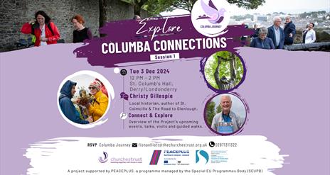 Columba Connections event with Christy Gillespie
