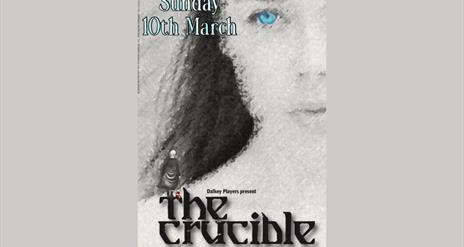 Promotional poster for 'The Crucible' event.