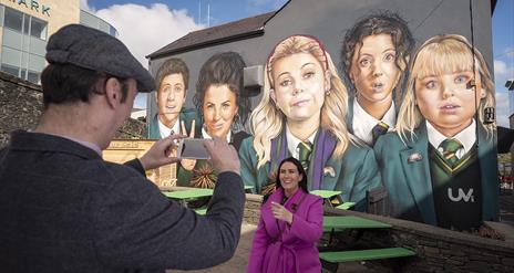 Derry Girls Mural