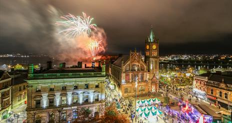 Derry Halloween fireworks