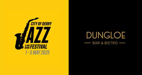 Jazz Festival and Dungloe logos. Details in description.