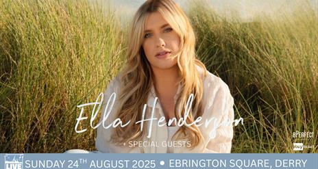Ella Henderson, Sunday 24th August 2025 at Ebrington Square