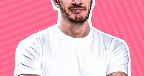 Image of Geroid Farrelly on pink background