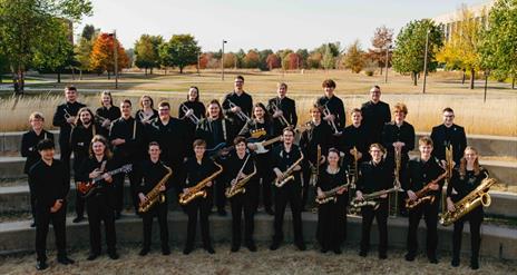 Gustavus Jazz Ensemble group photo