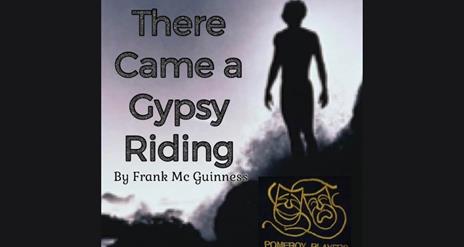 Promotional poster for the 'There Came a Gypsy Riding' event