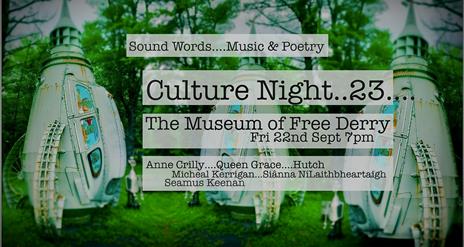 For Culture Night 2023 the Bloody Sunday Trust presents an evening of outstanding music and poetry performed by nationally recognised artists in the p