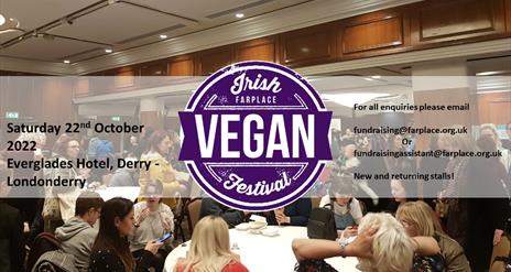 Irish Vegan Festival promotional banner.