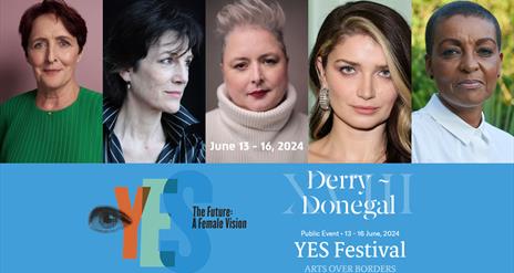 Actresses involved in The Molly Films aspect of the YES Festival