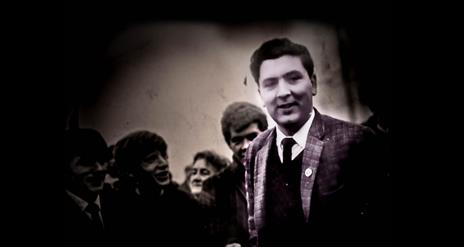 John Hume black & white photo