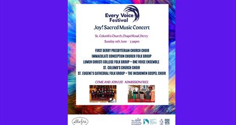 Every Voice Festival - Joy! Sacred Music Concert