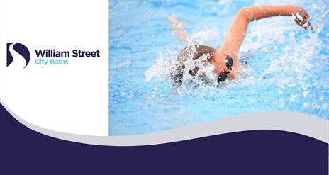 Image of woman swimming