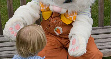 Easter Bunny & Child