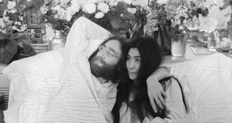John Lennon and Yoko Ono together