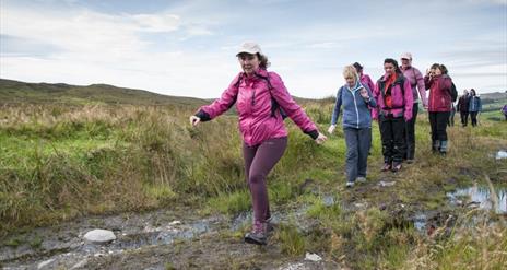 Sperrins and Killeter Walking Festival: Challenging: ‘Saints and Sinners-  the origins of Badoney’ Carnanelly- Ougthmore- Goles 12km