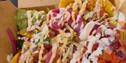 Colurful nachos from quapo