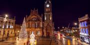 Guildhall Derry at Christmas Time