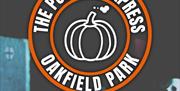 The Pumpkin Express Logo and Dates