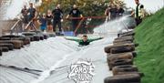 Zombie Run Slip n Slide