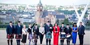 All Ireland Pipe Band Championships Group Photo