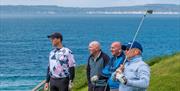 Golfers at Ballycastle