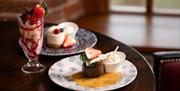 Dessert at The Coach House