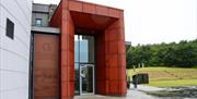 Exterior of the new Peacemakers Museum located within the Gasyard in the Bogside area of Derry.