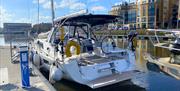 The Amazing Grace Yacht at the River Foyle Port