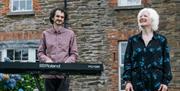 Image of Victoria Geelan and Neil Burns who will be performing