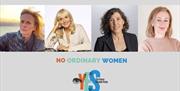 The four women involved in the 'Women and Media' event.