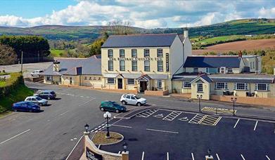 Exterior view of the Belfray Country Inn.