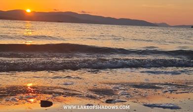 Sunset at the beach