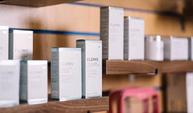 Elemis products.