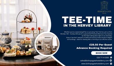 Bishop's Gate Hotel Tee Time Afternoon Tea