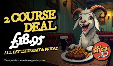 2 Course Deal Special Offer