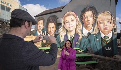 Derry Girls Mural