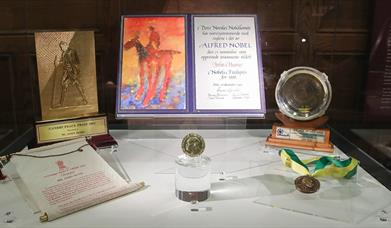 Image of peace prizes awarded to John Hume