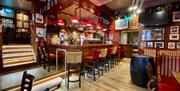Inside Badgers Bar & Restaurant