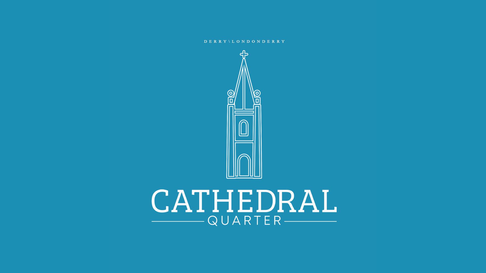 Logo for the Derry/Londonderry Cathedral Quarter