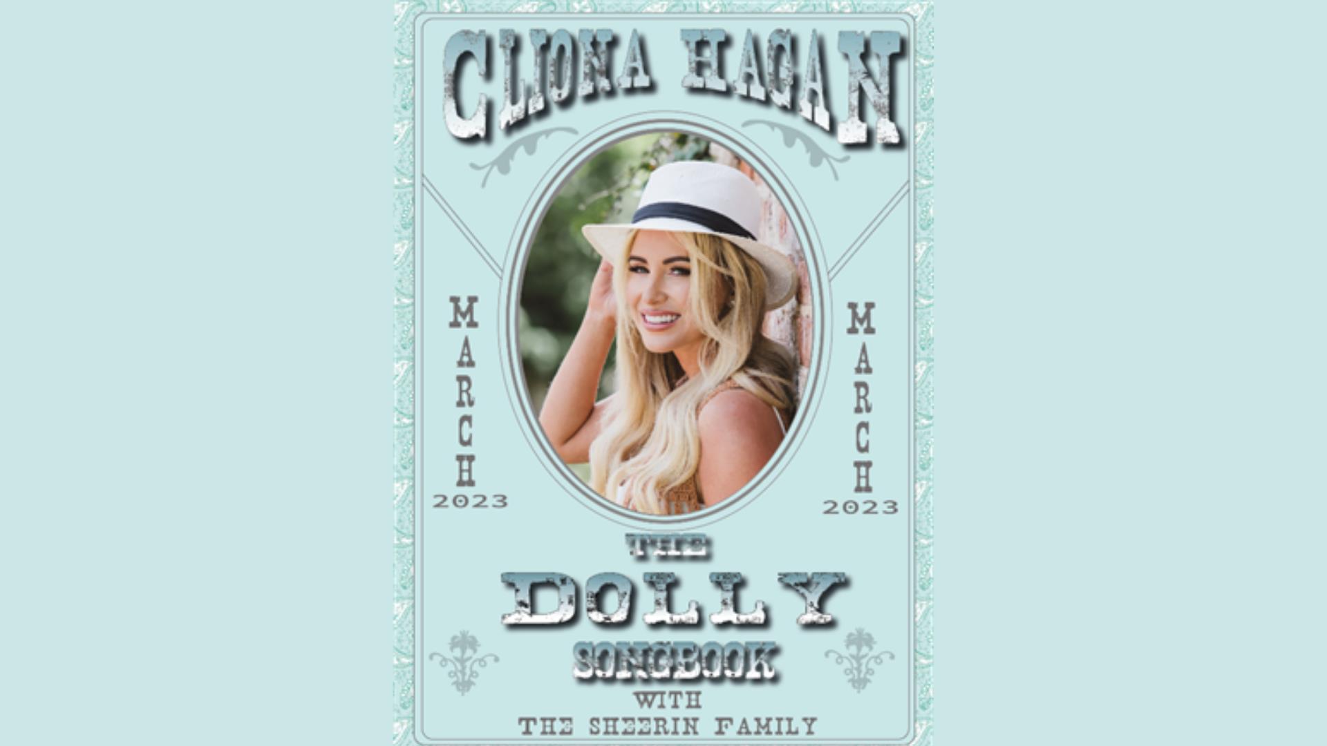 Promotional image for Cliona Hagan – The Dolly Songbook.